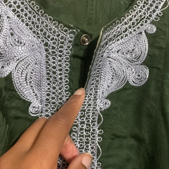 Dashiki Hand-Made Suit - 2 piece long sleeve pullover and pants